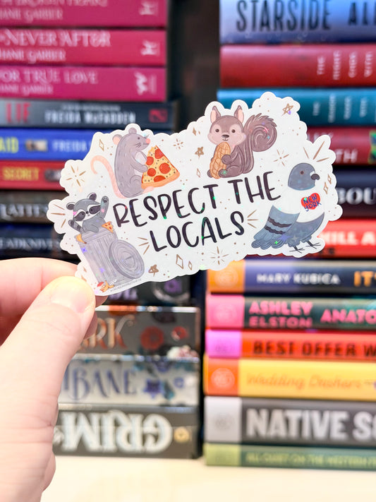 New York City ‘Respect the Locals’ Iridescent Sticker