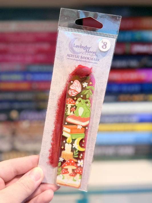 Woodland Book Club Iridescent Acrylic Bookmark