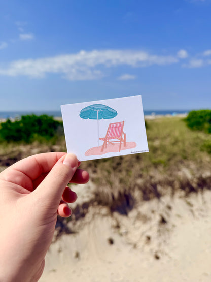 Summer Collection Mini Art Prints - Set of 6