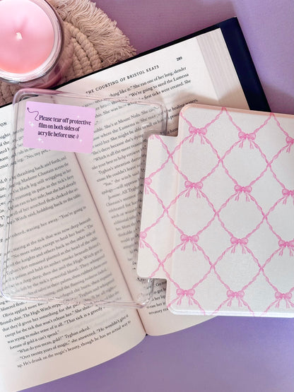 Coquette Pink Bows Kindle Case (7" - 12th Gen. Kindle & Colorsoft)