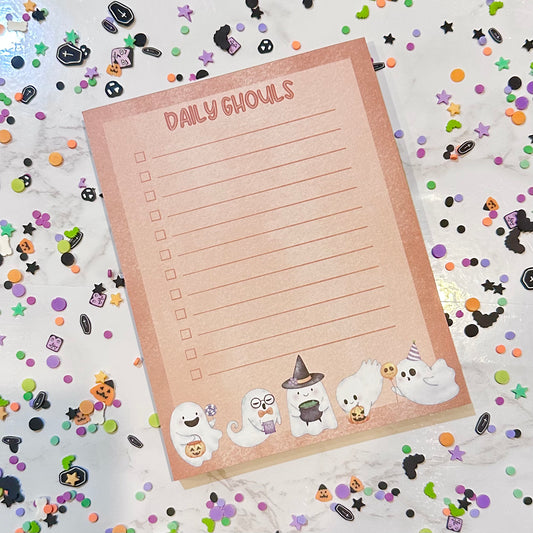 Daily Ghouls Notepad