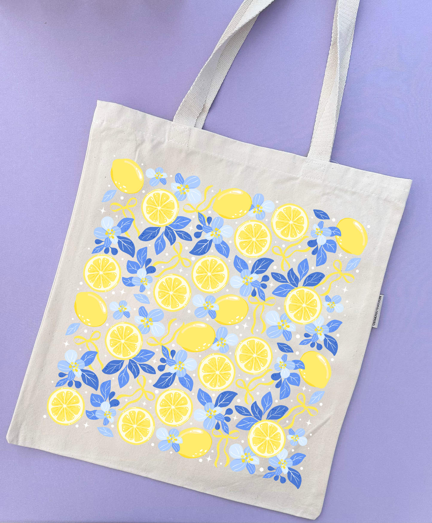 Lemons & Bows Tote Bag