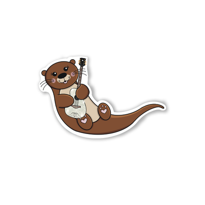 Otter Swift Sticker - Fearless