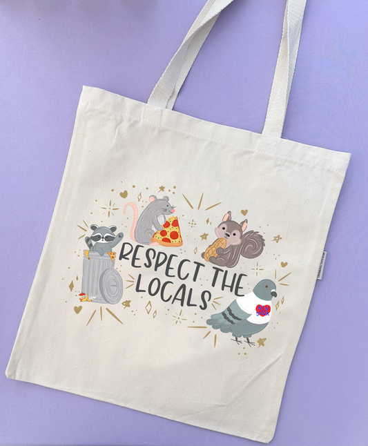 Respect the New York Locals Tote Bag