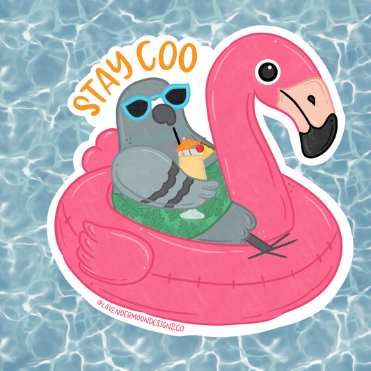 Stay Coo Tony Sticker